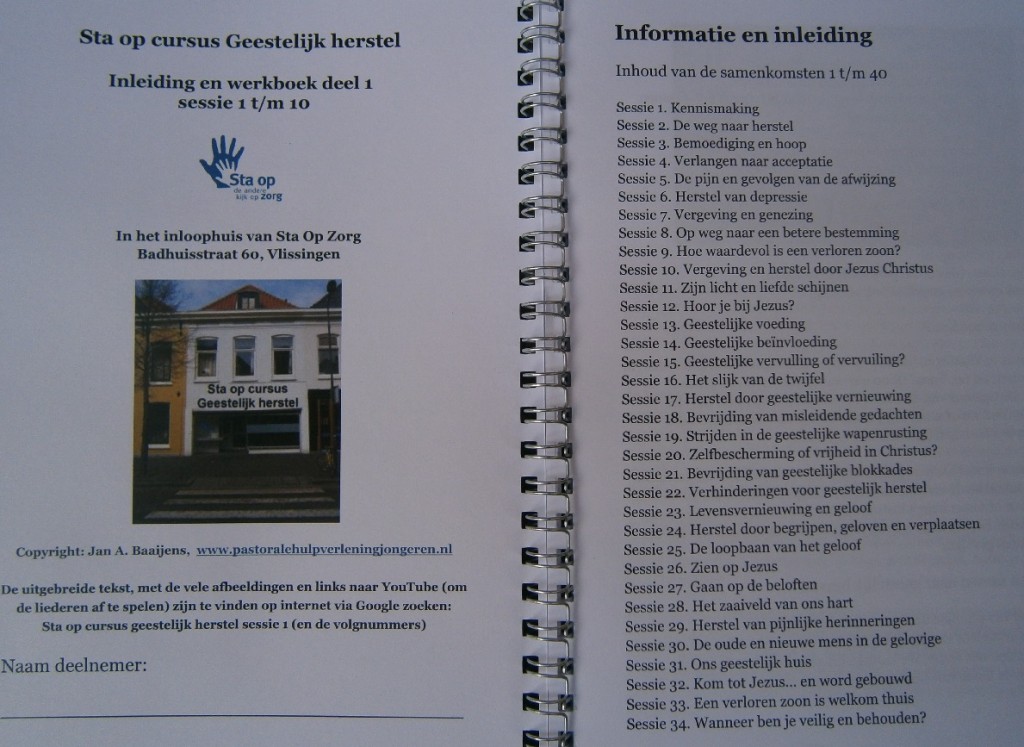 Inhoud Sta op cursus Geestelijk herstel