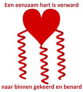 Een eenzaam hart is verward